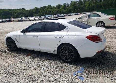 2019 Genesis G70 Elite из США, поврежденный, VIN KMTG34LA7KU032247